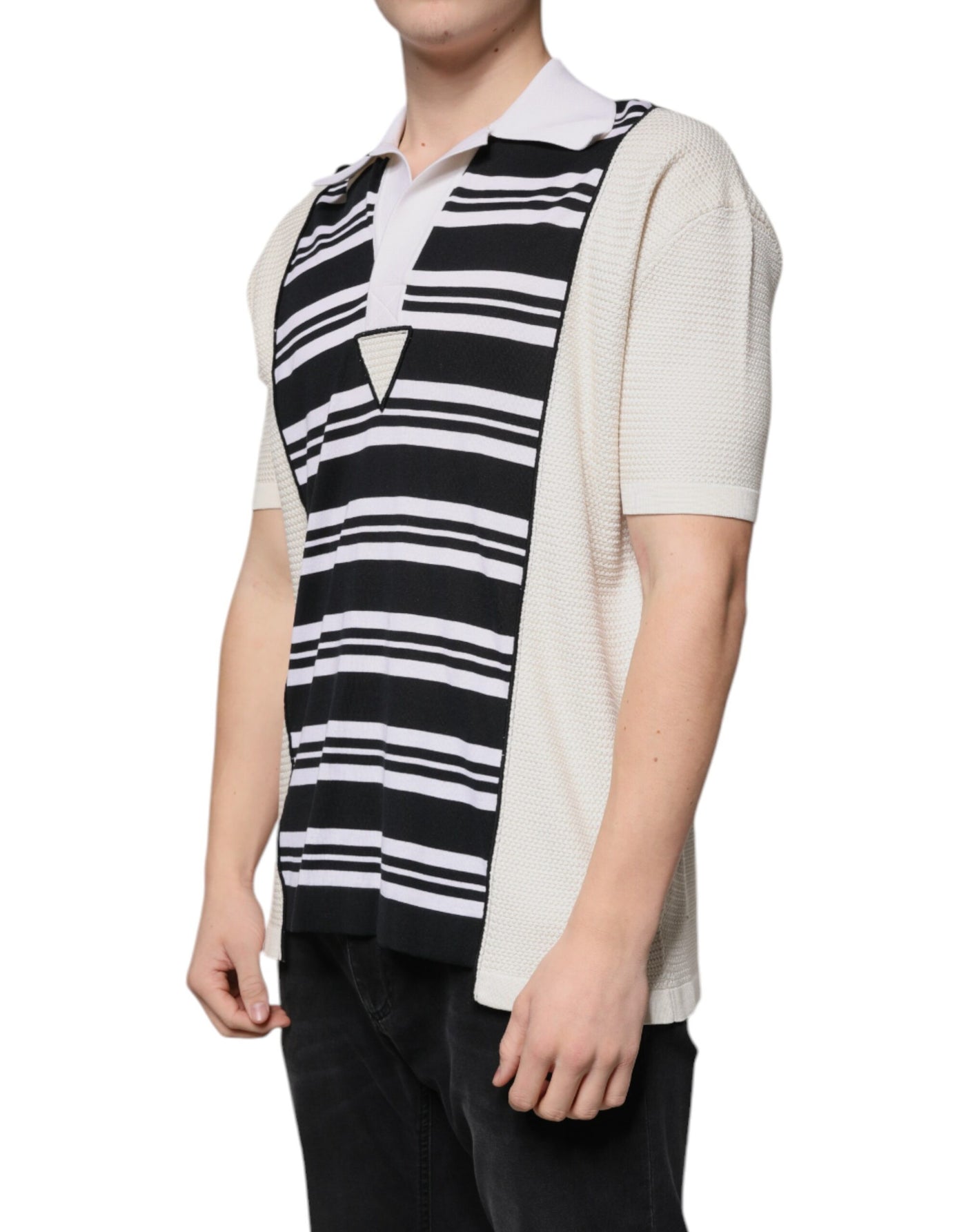 Dolce &amp; Gabbana Multicolor Gestreept Polo T-shirt met Kraag