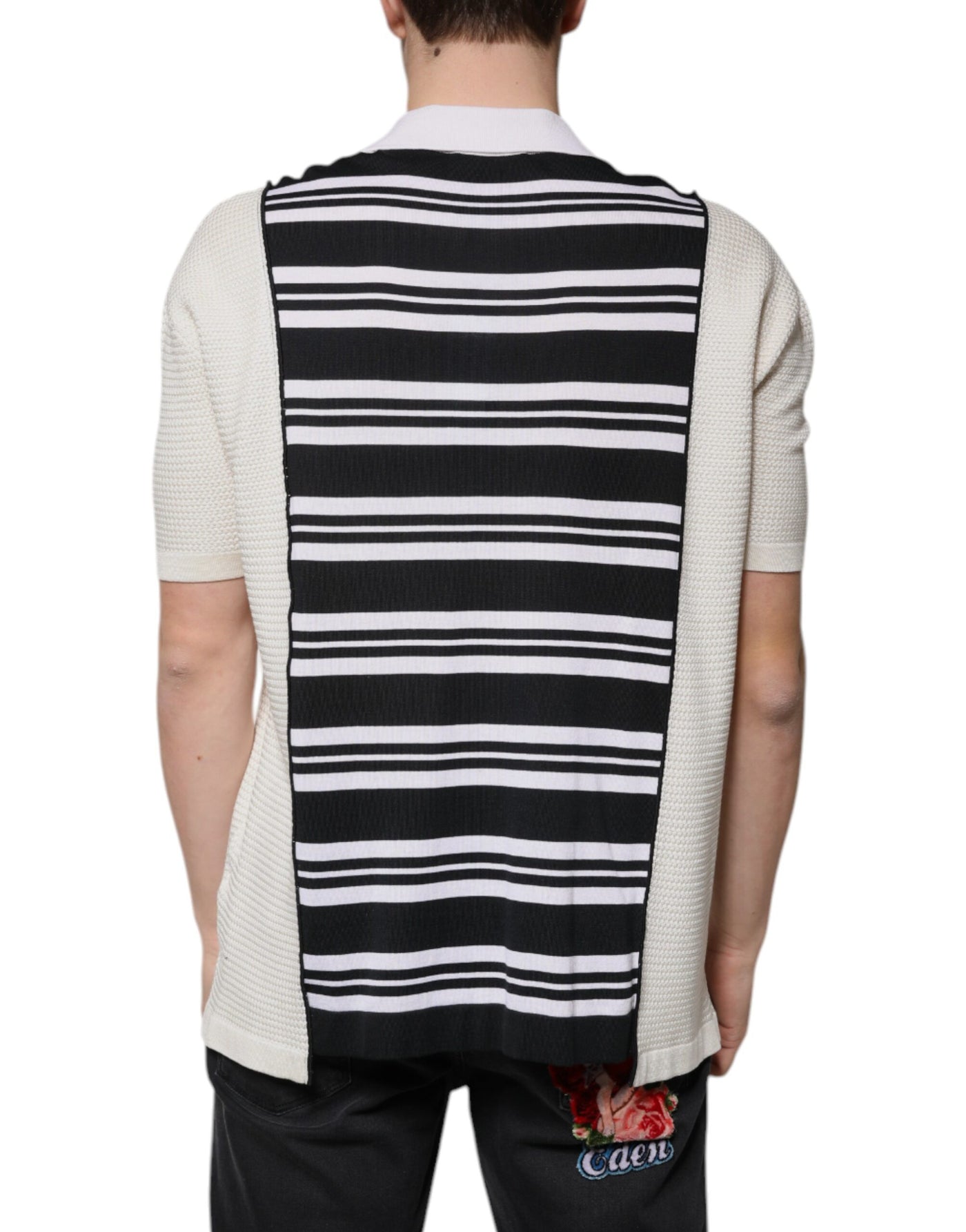 Dolce &amp; Gabbana Multicolor Gestreept Polo T-shirt met Kraag