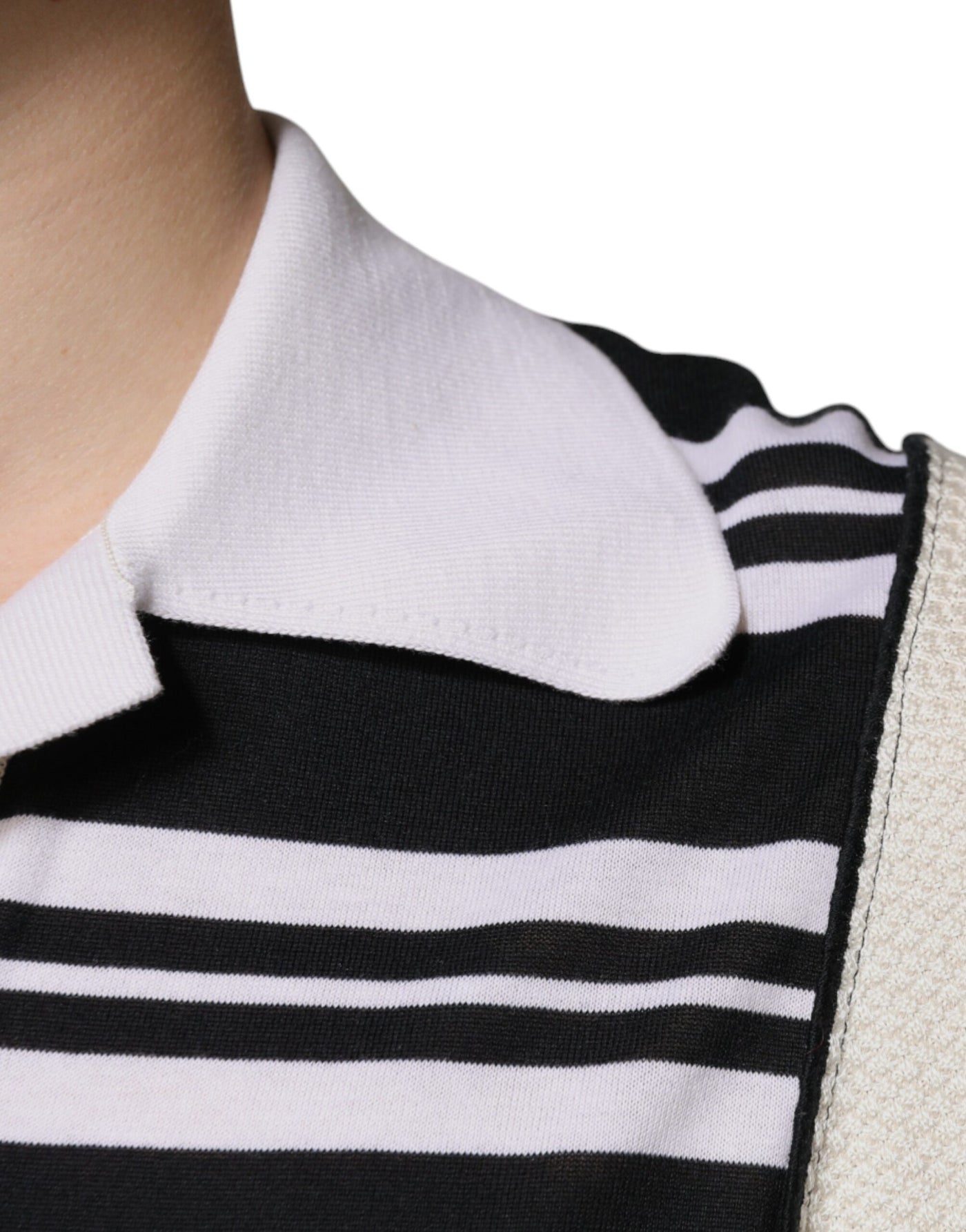 Dolce &amp; Gabbana Multicolor Gestreept Polo T-shirt met Kraag