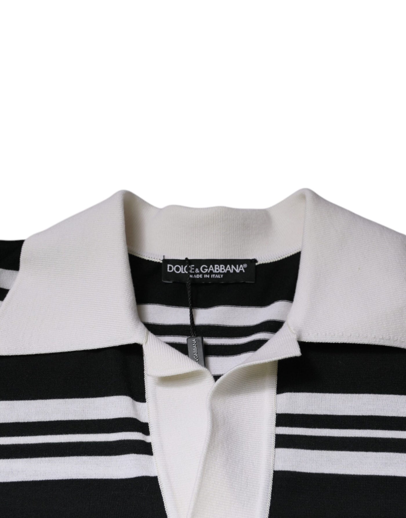 Dolce &amp; Gabbana Multicolor Gestreept Polo T-shirt met Kraag
