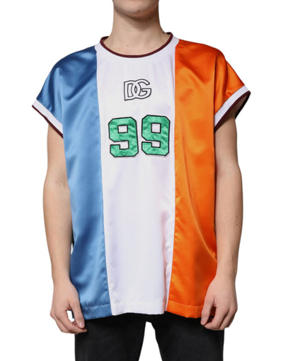 Dolce &amp; Gabbana Multicolor Jersey Tank Mouwloos T-shirt