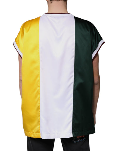 Dolce &amp; Gabbana Multicolor Jersey Tank Mouwloos T-shirt