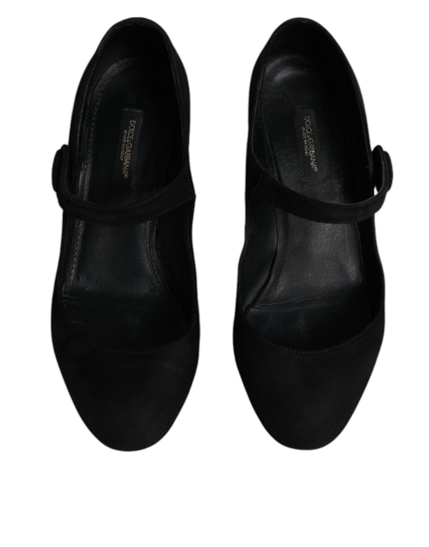 Dolce &amp; Gabbana Zwarte Suède KEIRA Hakken Pumps Schoenen