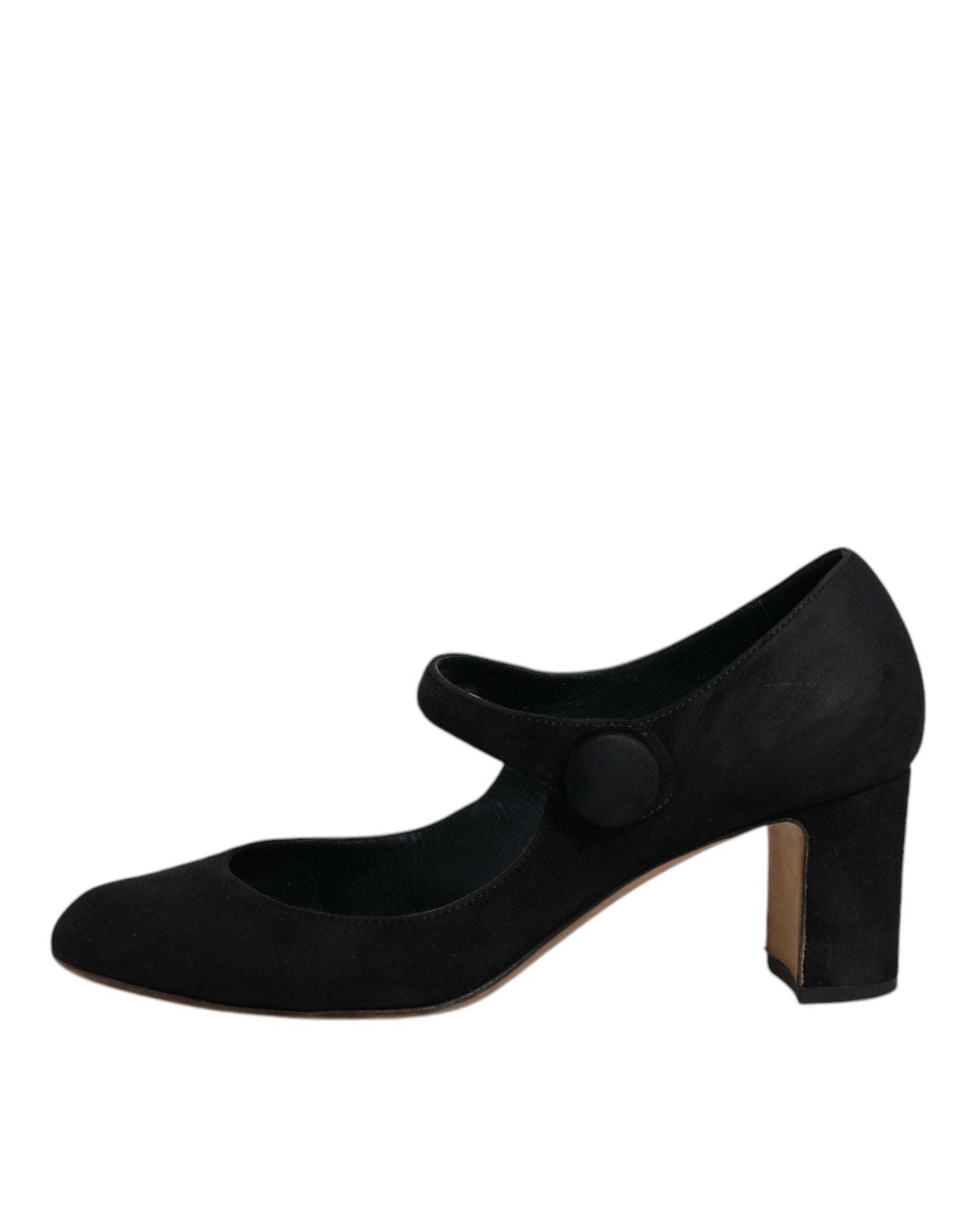 Dolce &amp; Gabbana Zwarte Suède KEIRA Hakken Pumps Schoenen