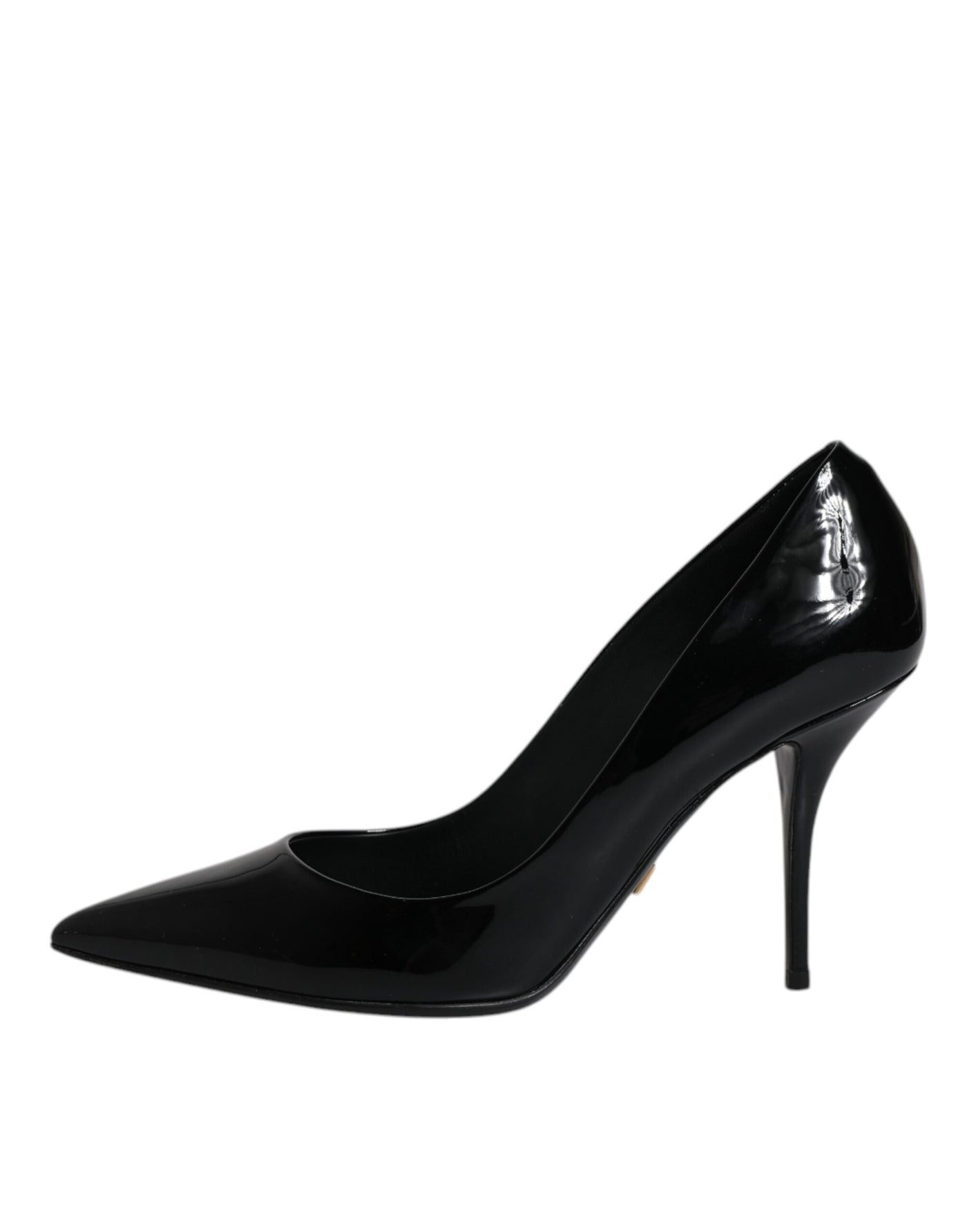 Dolce &amp; Gabbana Zwarte Lakleer Hoge Hakken Pumps Schoenen