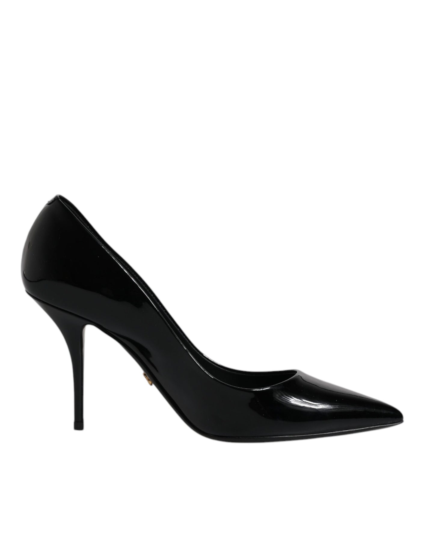 Dolce &amp; Gabbana Zwarte Lakleer Hoge Hakken Pumps Schoenen