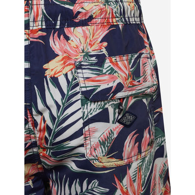 Superdry Blauwe Polyester Zwembroek