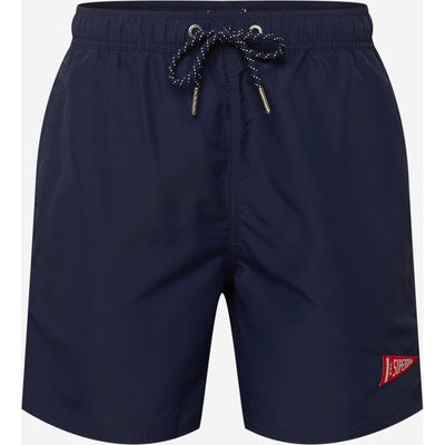 Superdry Blauwe Zwembroek van Gerecycled Polyester