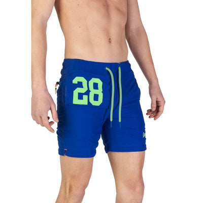 Superdry Blauwe Polyester Zwemkleding