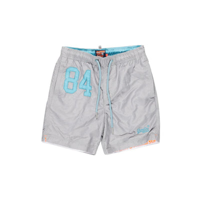 Superdry Grijze Polyester Zwembroek