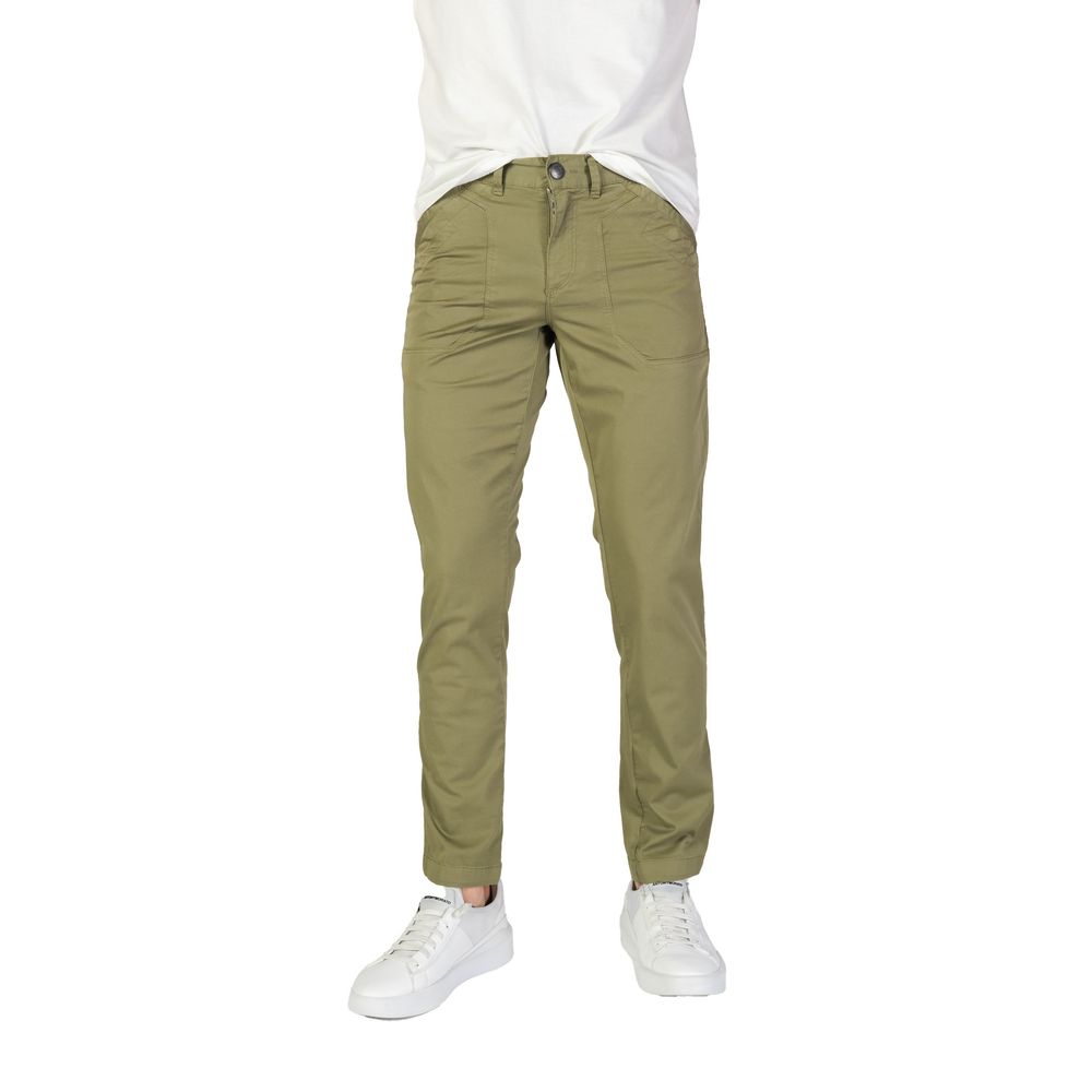 Refrigiwear Groene Katoenen Broek