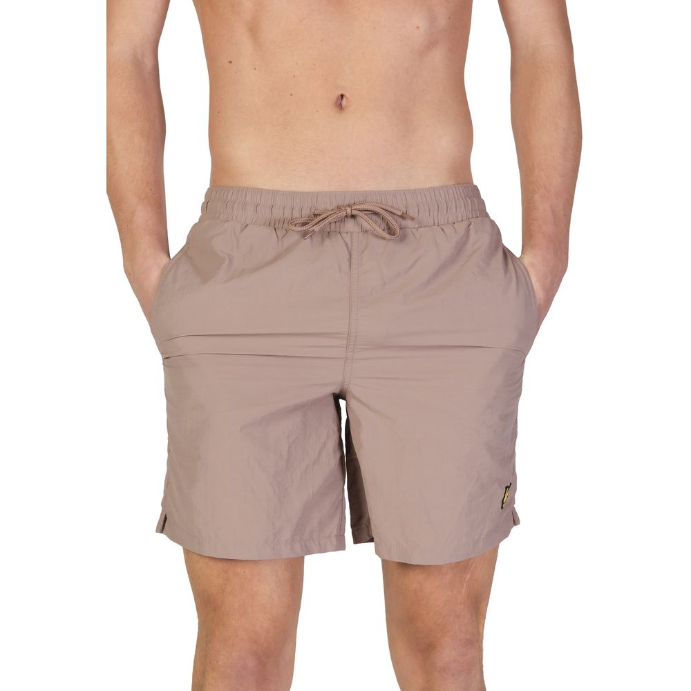 Lyle &amp; Scott Grijze Nylon Zwembroek
