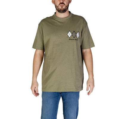 Lyle &amp; Scott Groen Katoenen T-shirt
