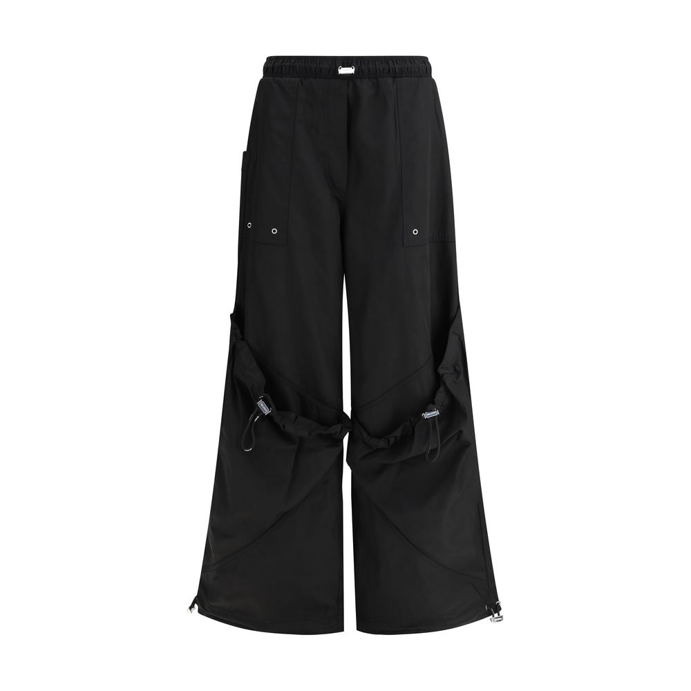 Le pantalon cargo en nylon Attico