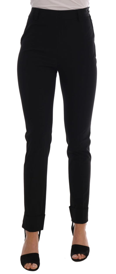 Ermanno Scervino zwarte stretchleggingbroek