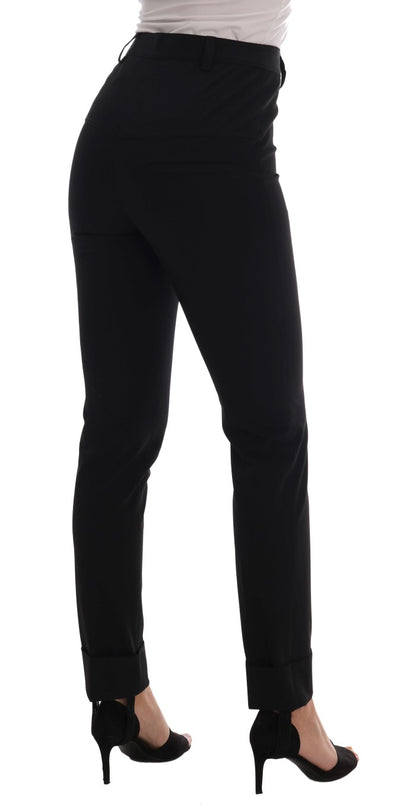 Ermanno Scervino zwarte stretchleggingbroek