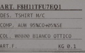 Dolce &amp; Gabbana Wit Katoenen Zijden T-shirt