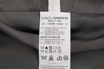 Dolce &amp; Gabbana Zwart STAFF Katoenen Rayon Vest