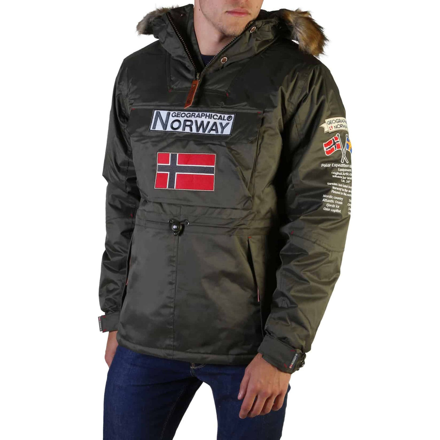 Geografisch Noorwegen Vestes 