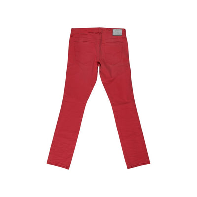 Guess Rode Katoenen Jeans &amp; Broek
