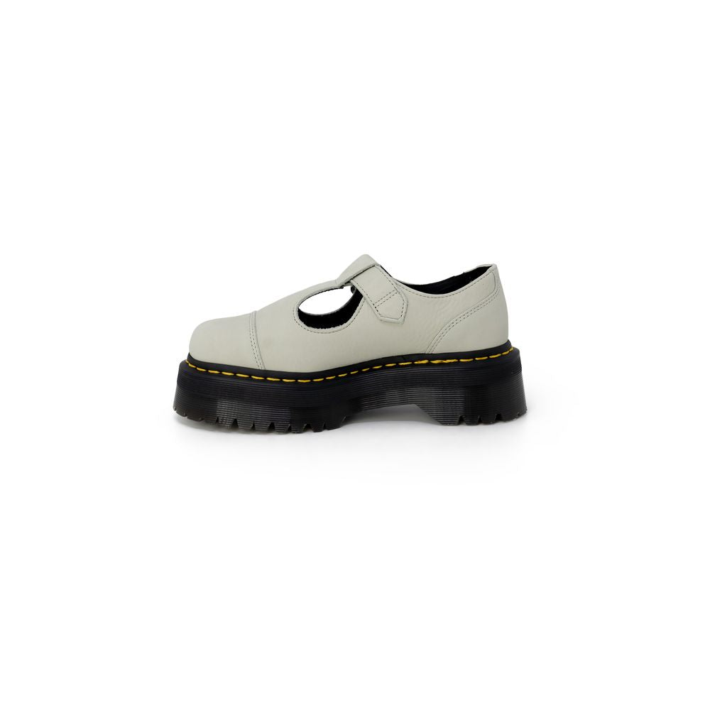 Dr. Martens Green Suede Leather Platform