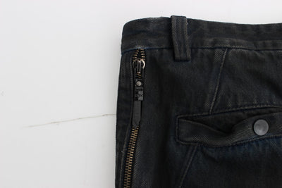 Kostuum Nationale Blauwe Katoenen Slim Broek Denim Jeans