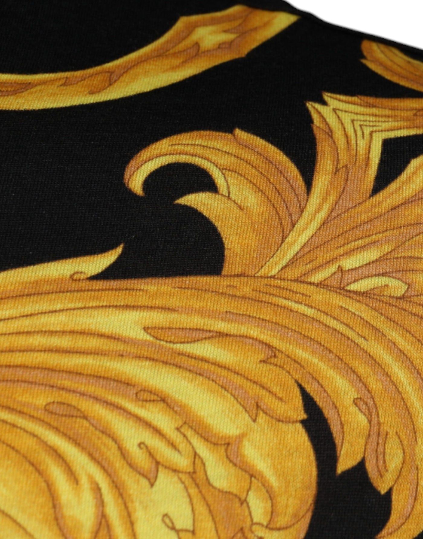 Versace Zwart Medusa Print Katoenen T-shirt met Ronde Hals