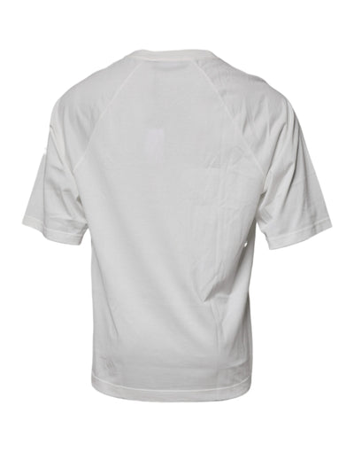 Dolce &amp; Gabbana Wit DG Sport T-shirt met ronde hals en korte mouwen