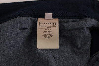 GF Ferre Blauwe Stretch Rechte Broek Chino's