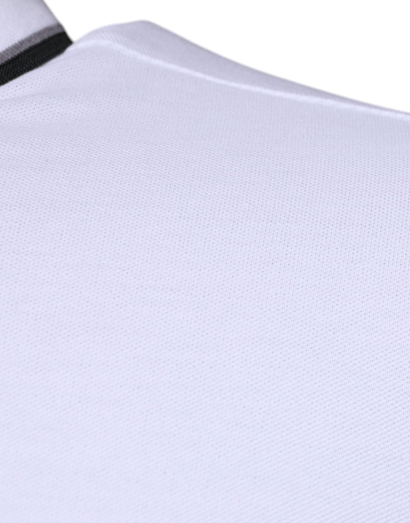 Dolce &amp; Gabbana wit katoenen poloshirt met kroonkraag