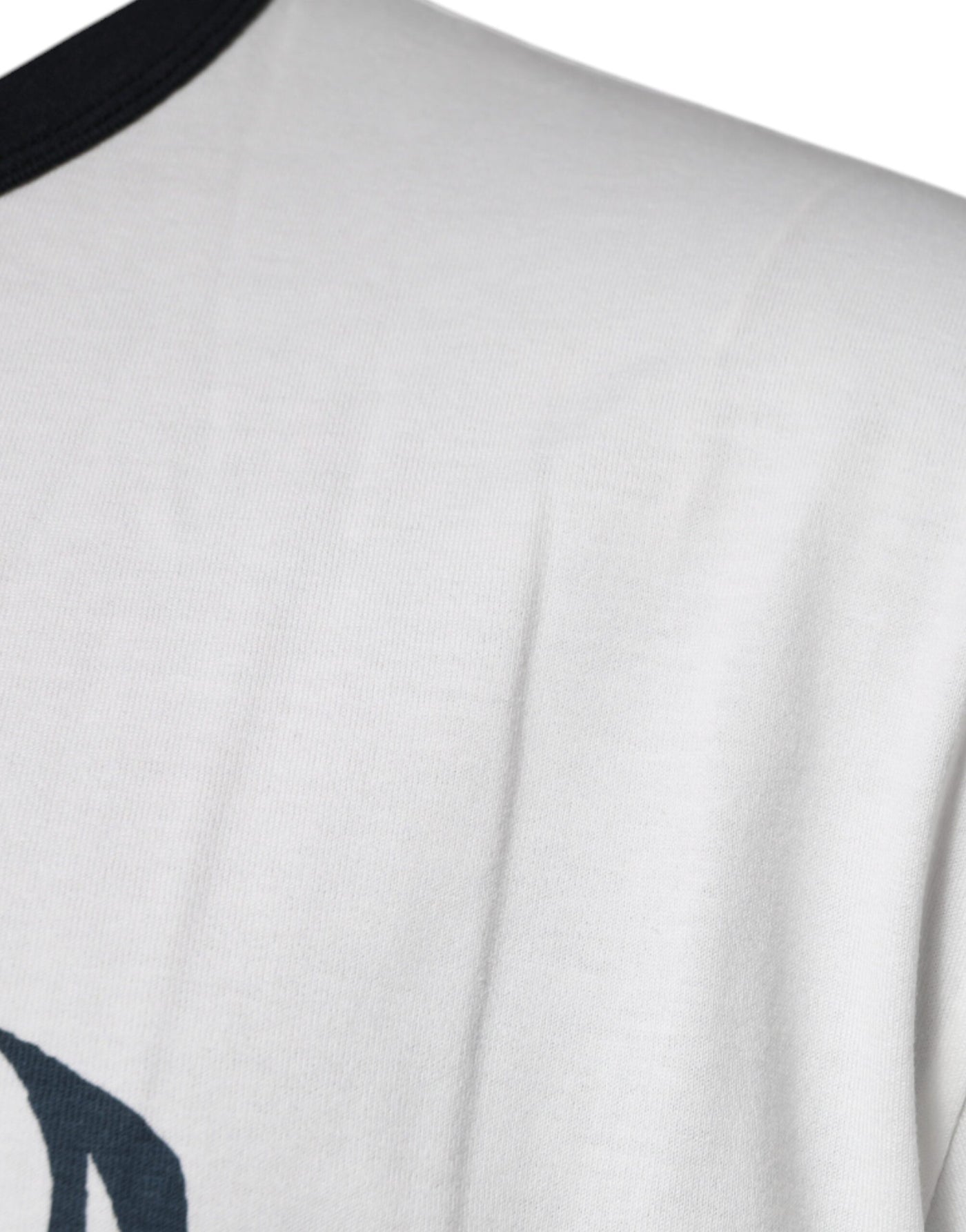 Dolce &amp; Gabbana Wit T-shirt met ronde hals en grafische print van katoen