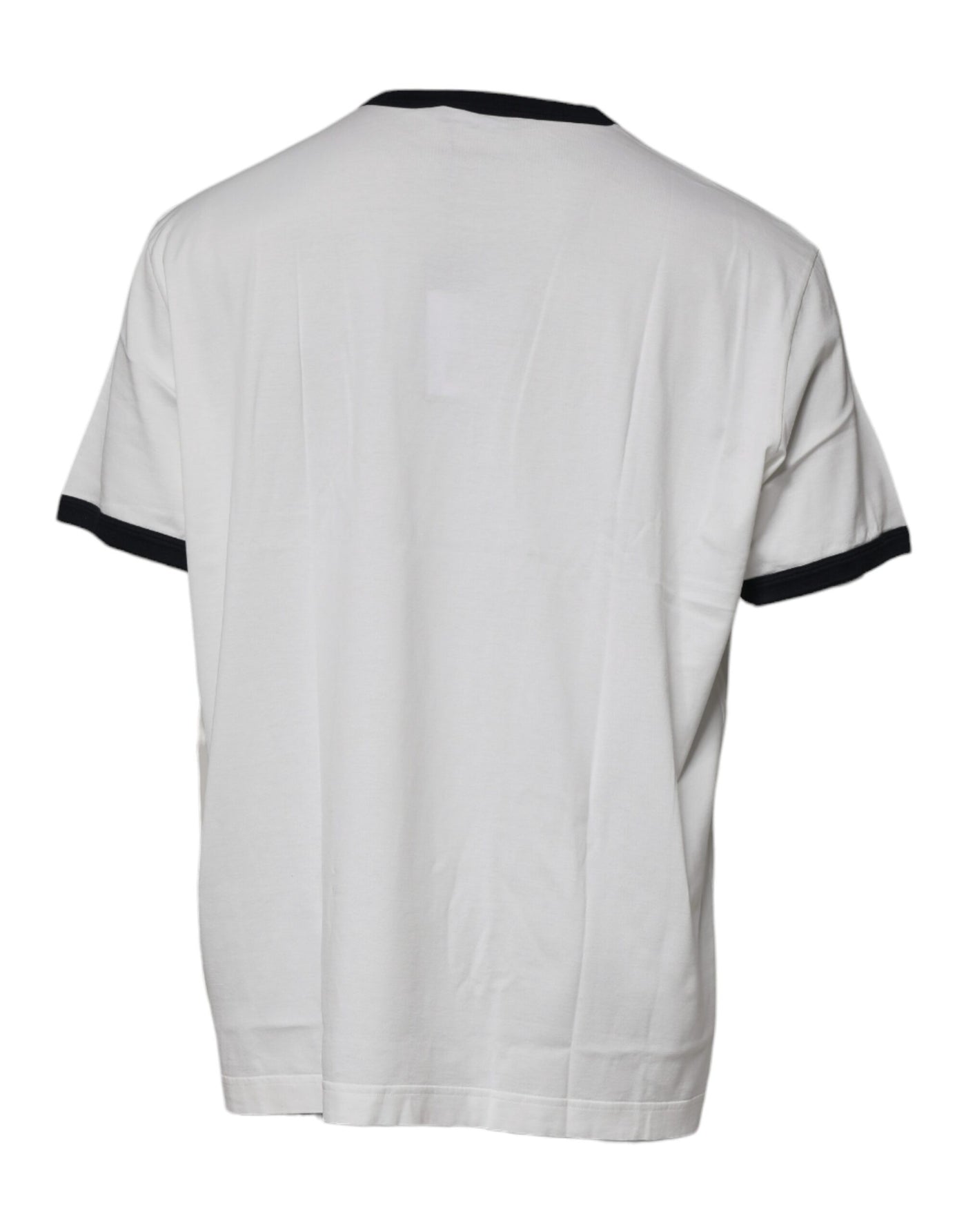 Dolce &amp; Gabbana Wit T-shirt met ronde hals en grafische print van katoen