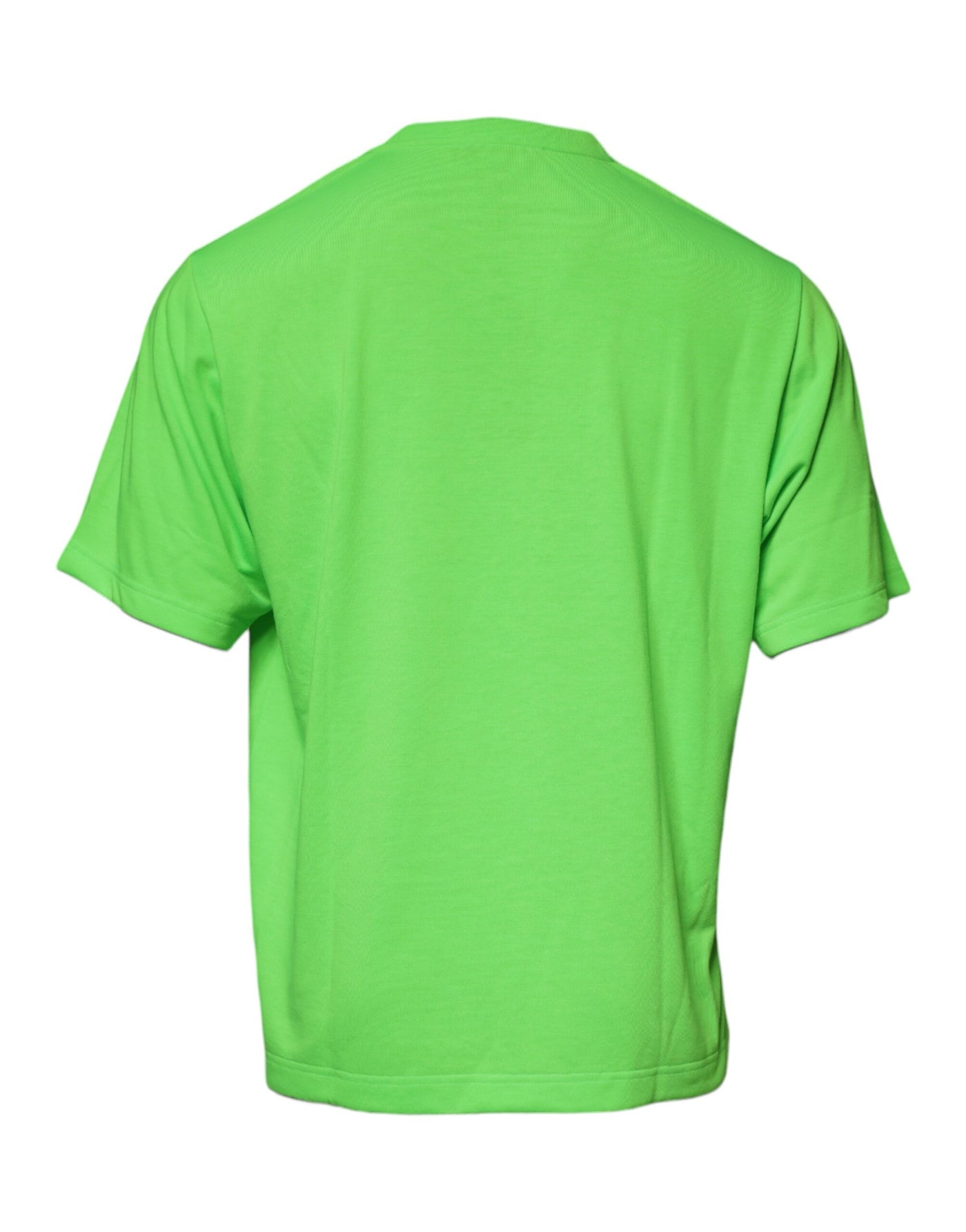 Dolce &amp; Gabbana Groen DG Logo Katoenen T-shirt met ronde hals