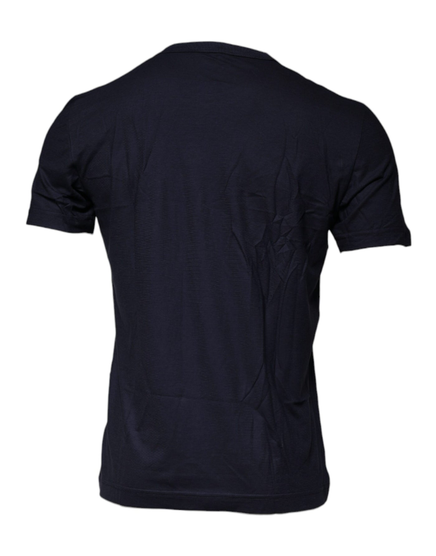 Dolce &amp; Gabbana Blauw D&amp;G King Of Love Katoenen T-shirt met Ronde Hals