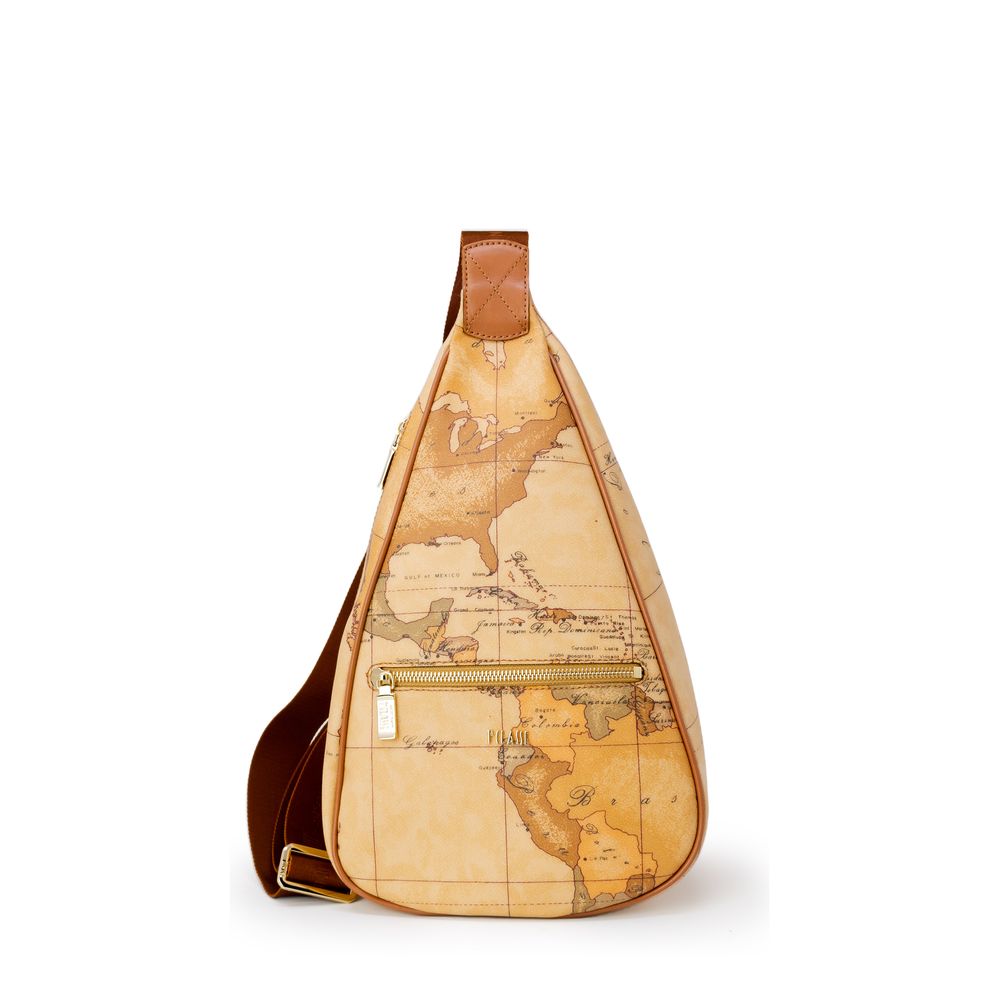 Alviero Martini Prima Classe bruine katoenen rugzak