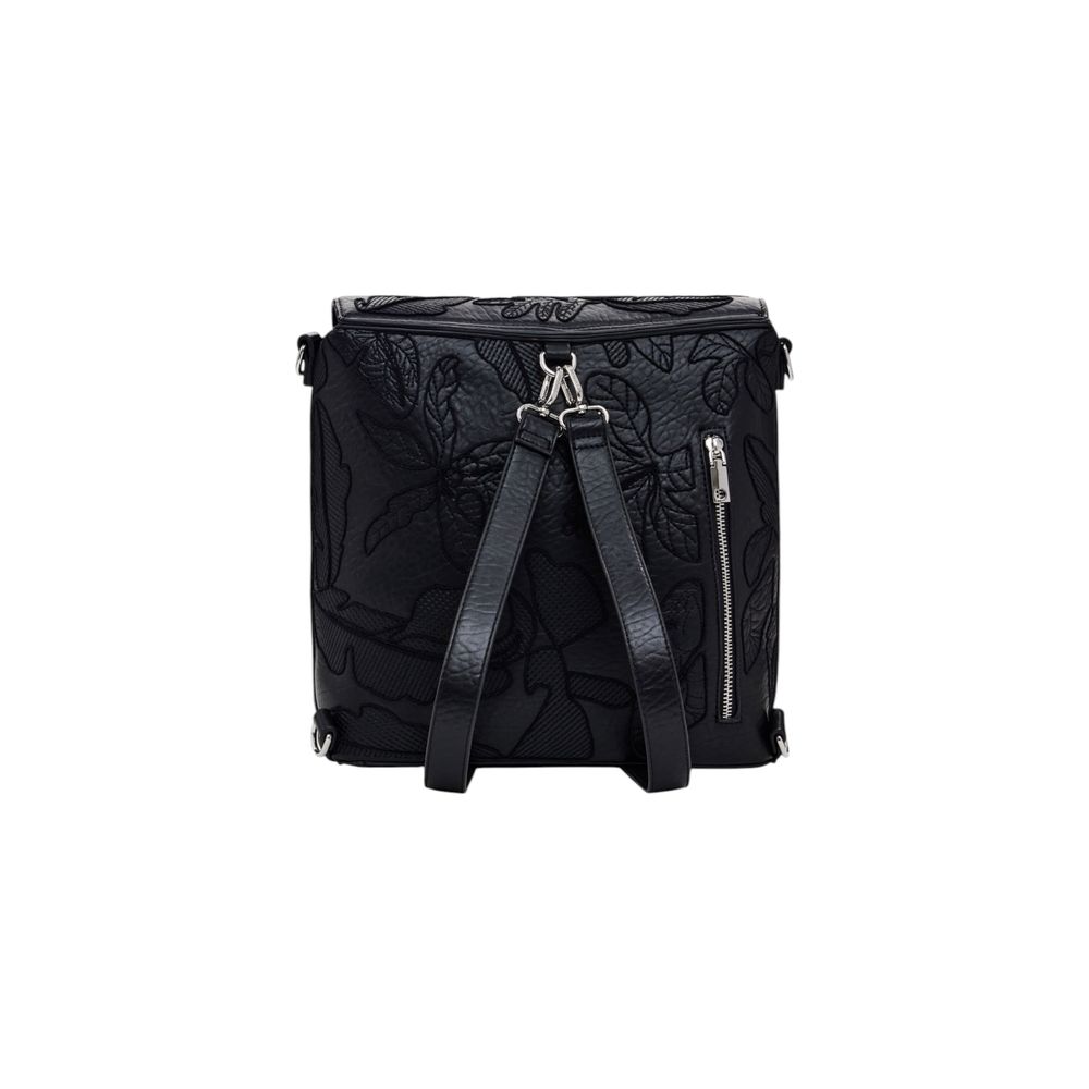 Desigual Zwarte Polyethyleen Rugzak