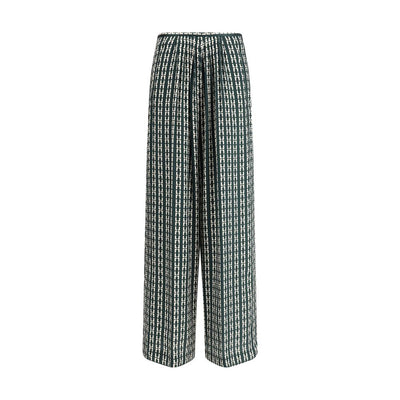 Pantalon à imprimé géométrique Forte_Forte