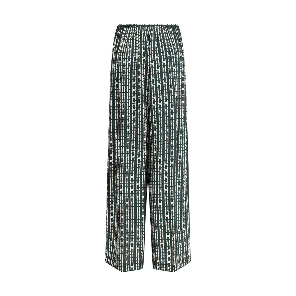 Pantalon à imprimé géométrique Forte_Forte