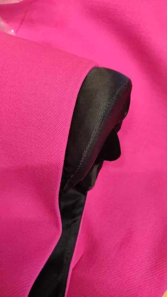 Dolce &amp; Gabbana roze mouwloze A-lijn mini-jurk