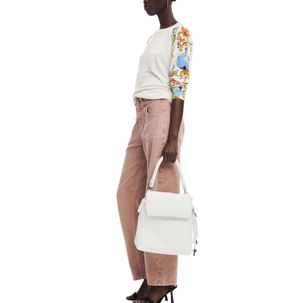 Desigual Witte Polyethyleen Rugzak