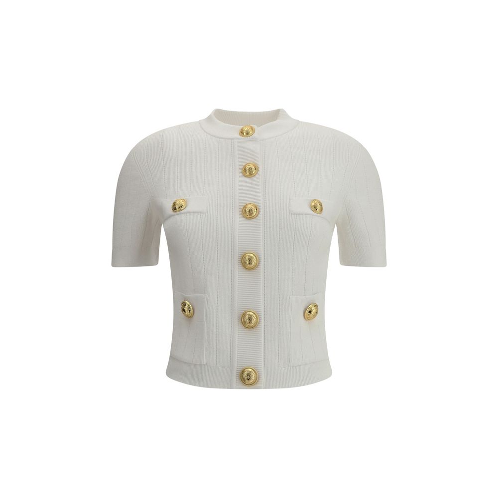 Balmain Cardigan met knoopje
