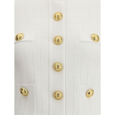 Balmain Cardigan met knoopje
