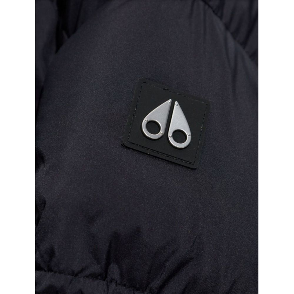 Moose Knuckles Zwarte Nylon Jassen &amp; Jassen