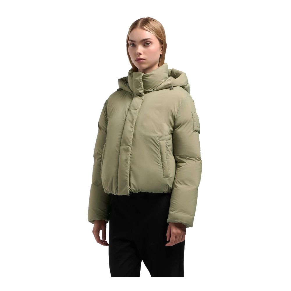 Moose Knuckles Groene Nylon Jassen &amp; Jassen