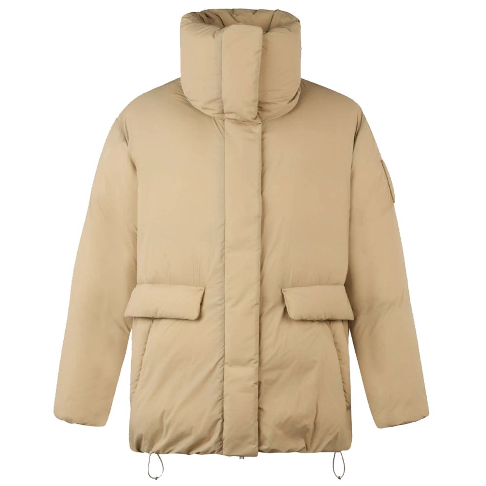 Moose Knuckles beige nylon jassen en jassen