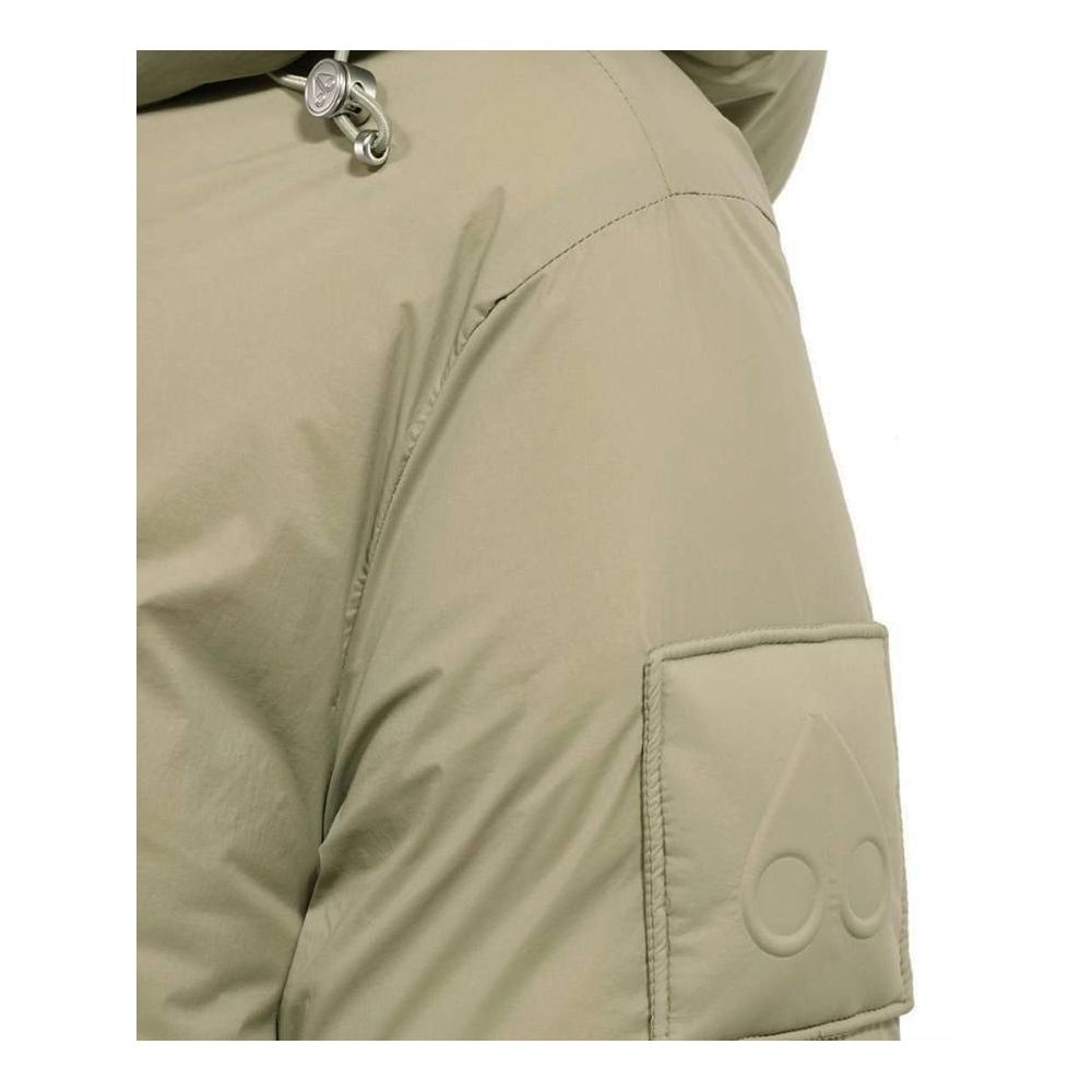 Moose Knuckles Groene Nylon Jassen &amp; Jassen