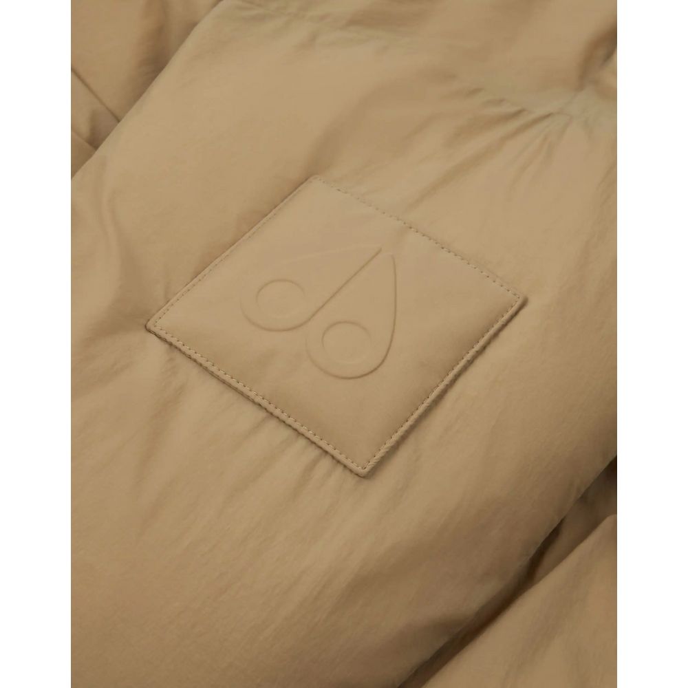 Moose Knuckles beige nylon jassen en jassen