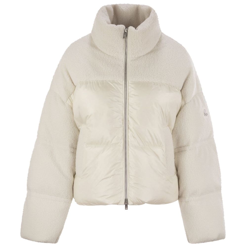 Moose Knuckles Witte Nylon Jassen &amp; Jassen