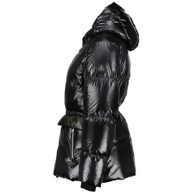 Moose Knuckles Zwarte Nylon Jassen &amp; Jassen