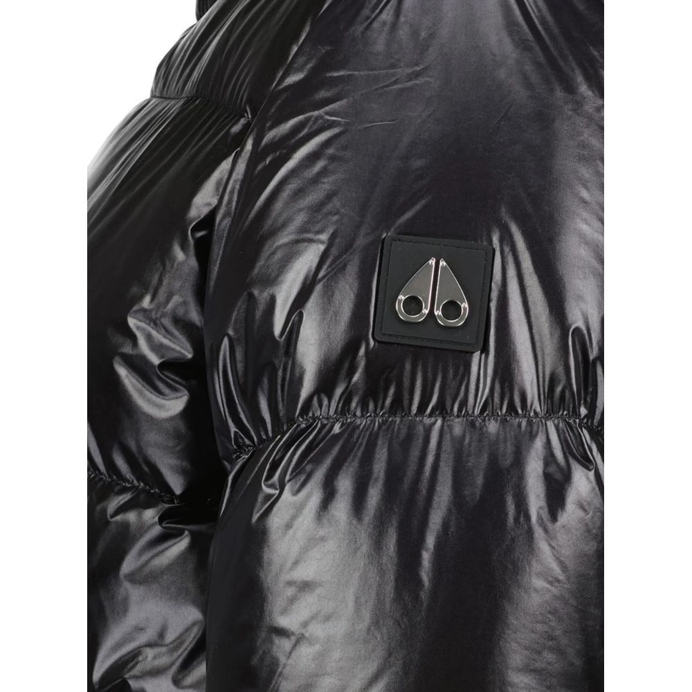 Moose Knuckles Zwarte Nylon Jassen &amp; Jassen